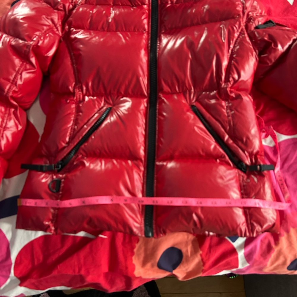 SAM. Red Puffer Jacket - Picture 4 of 13